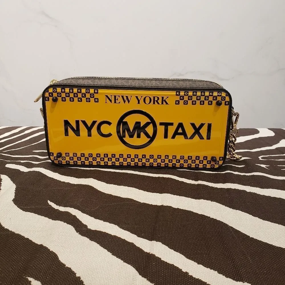 Michael Kors NYC Taxi Clutch Set